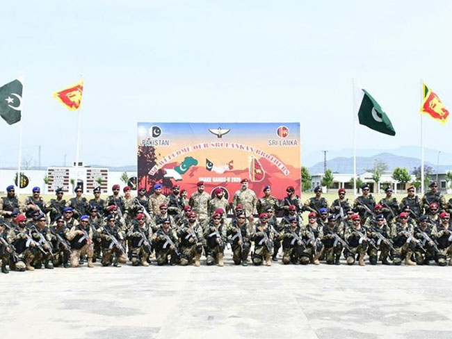Pakistan and Sri Lanka Launch Joint Counter-Terrorism Exercise 'Shake Hands-II' at Tarbela