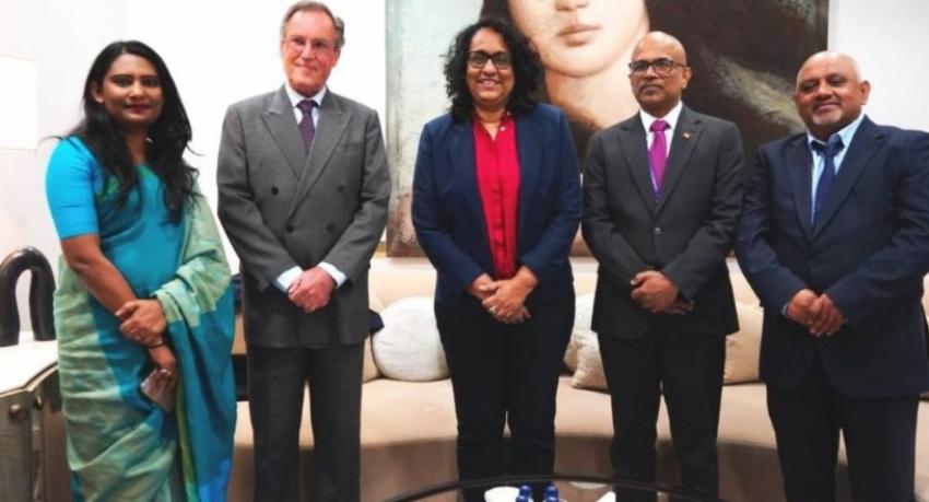 PM Harini Meets UK Foreign and Education Secretaries; British Council Talks