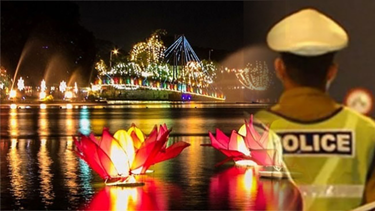 Police roll out islandwide security plan for Vesak Week ahead of May 30 Poya Day