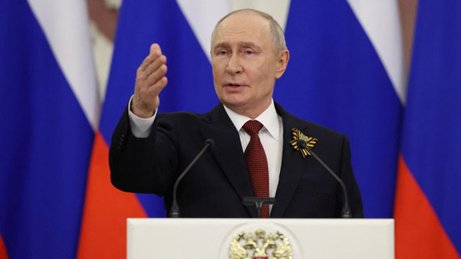 Putin says he thinks Russia-Ukraine war 'is coming to an end'