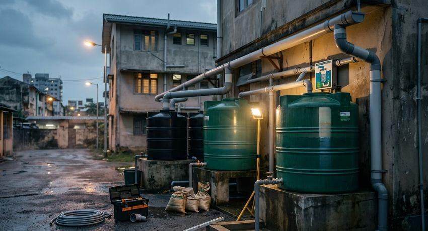 Rainwater Harvesting Pilot Targets 100 State Institutions in Colombo District