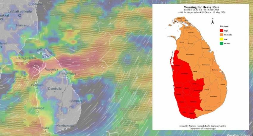 Met Department issues Red Alert as 37 reservoirs overflow; Attanagalu and Ma Oya flooding warned
