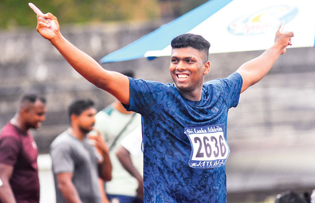 Tharanga lines up for high-profile javelin clash at Ostrava Golden Spike