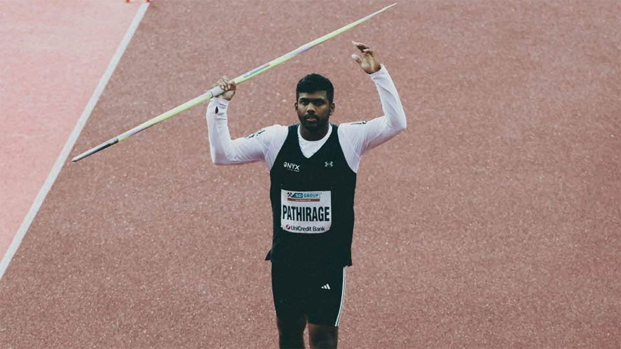 Rumesh Tharanga climbs to World No. 2 in javelin, Sri Lanka's highest-ever ranking