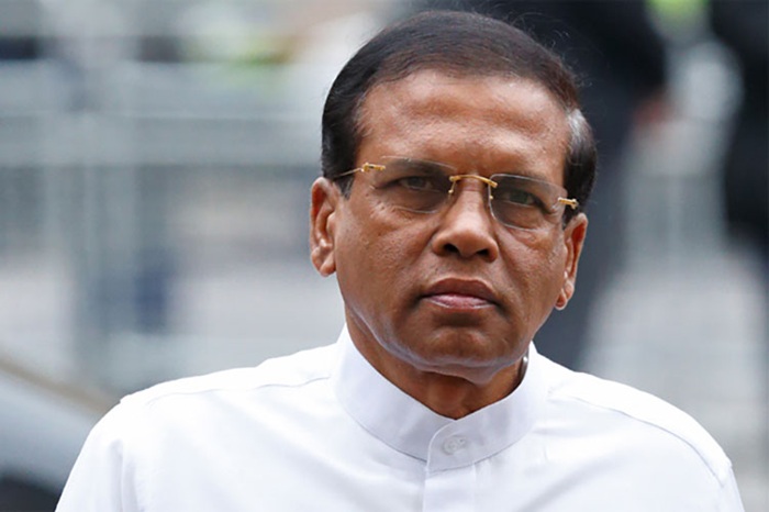 Former President Sirisena Appears Before Bribery Commission