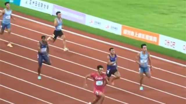 Sri Lanka's men's 4x100m relay team sets new national record at Asian Relay Championships