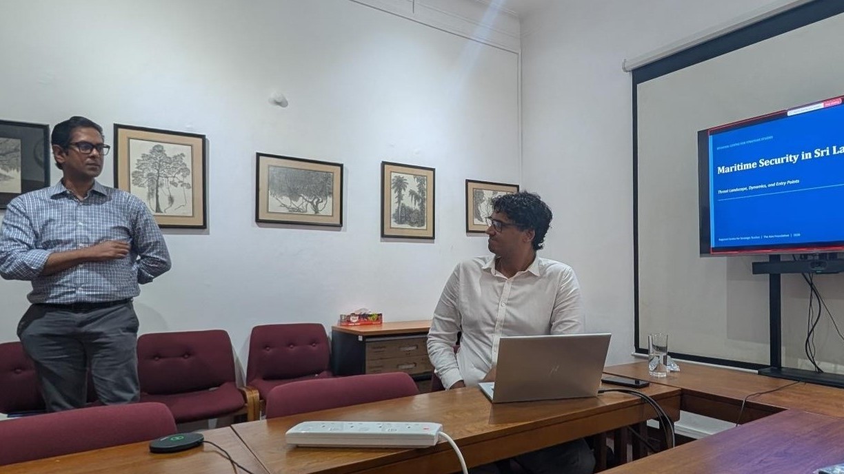 Maritime security threats outpacing Sri Lanka's institutional capacity, RCSS researcher warns