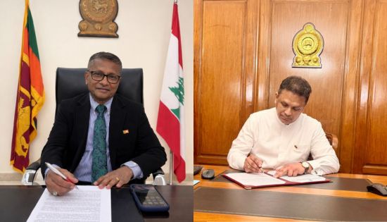 New Sri Lankan Envoys Take Up Posts in Lebanon and Malaysia