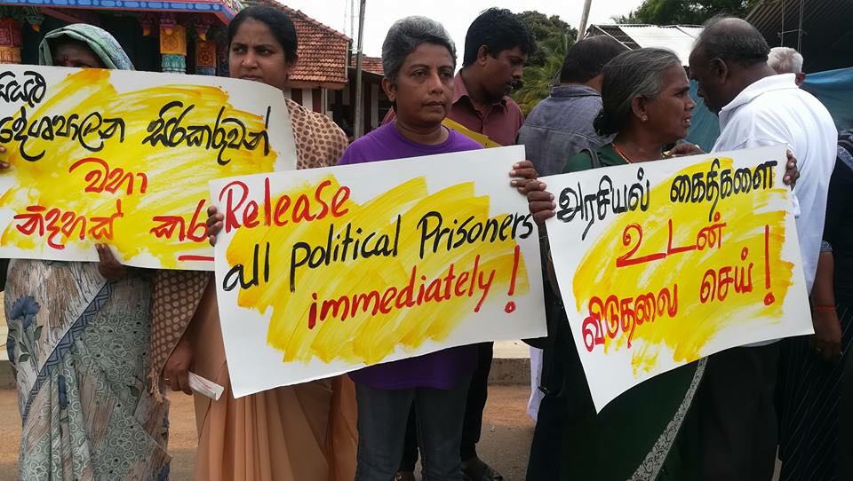 Civil Society Urges Dissanayake to Free 10 Long-Term Tamil PTA Detainees