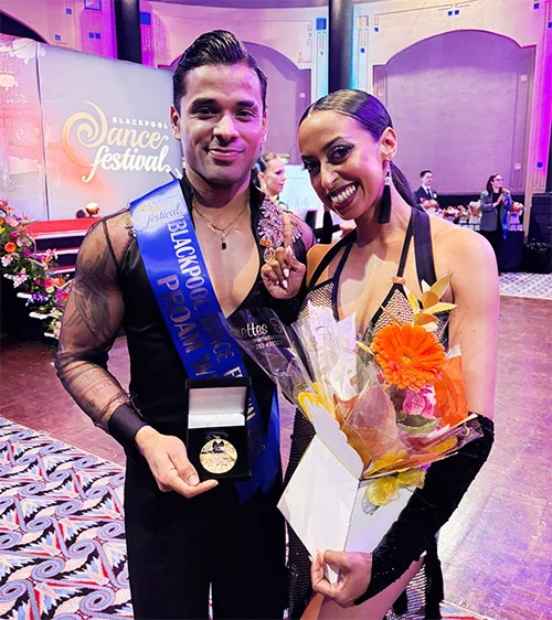 Tarja de Silva and Gihan Madanpitiya win all five Latin titles at 100th Blackpool Festival
