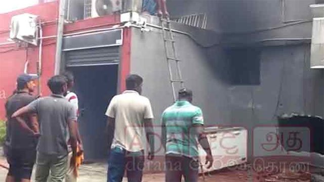 Three dead after Thalawathugoda restaurant fire as gas leak suspected