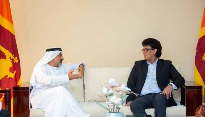 Abu Dhabi Ports eyes Colombo, Trincomalee; UAE pushes CEPA in Samarasinghe talks