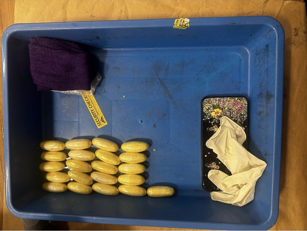 Ugandan National Arrested at BIA with Cocaine Hidden in Clothing