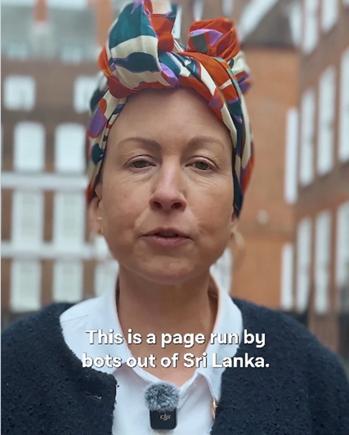 UK Labour MP Claire Hughes Warns of AI-Generated Disinformation Bots Allegedly Run From Sri Lanka