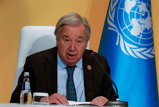 UN Chief Guterres Welcomes Trump's Indefinite Iran Ceasefire Extension
