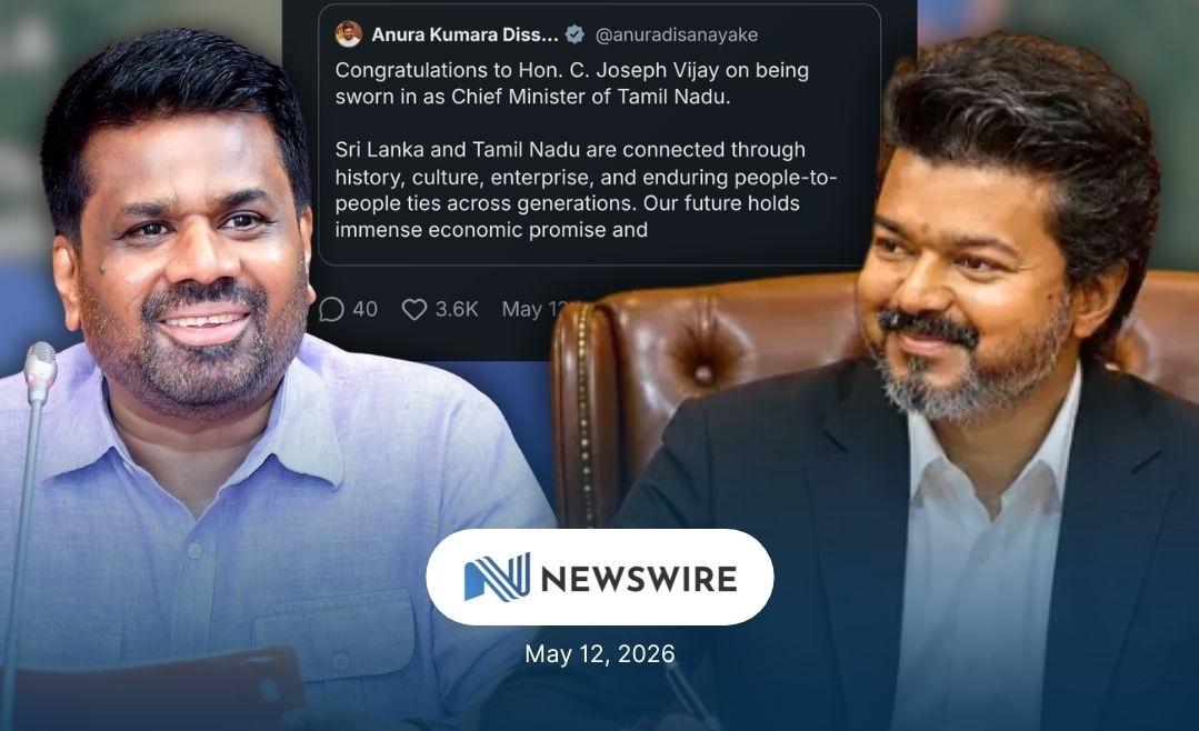 UNP accuses President Dissanayake of breaching protocol over Vijay congratulatory note