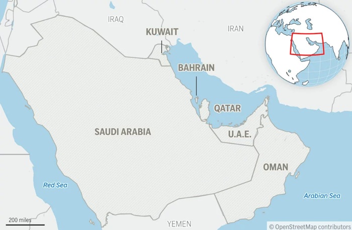 US bombs Iranian sites at Geruk and Qeshm; Iran retaliates against Kuwait base