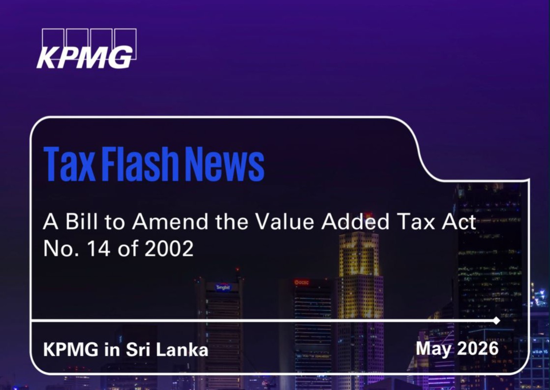 VAT Amendment Bill proposes 11 changes including threshold cut and 20.5% financial-services rate