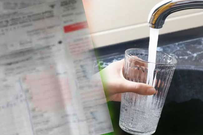 Cabinet freezes water tariffs for first half of 2026