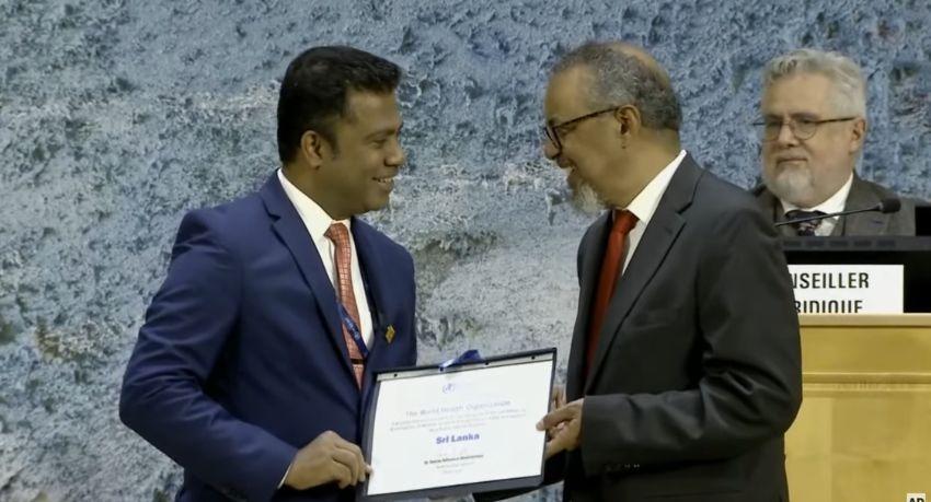 Sri Lanka awarded WHO certificate for eliminating mother-to-child HIV transmission